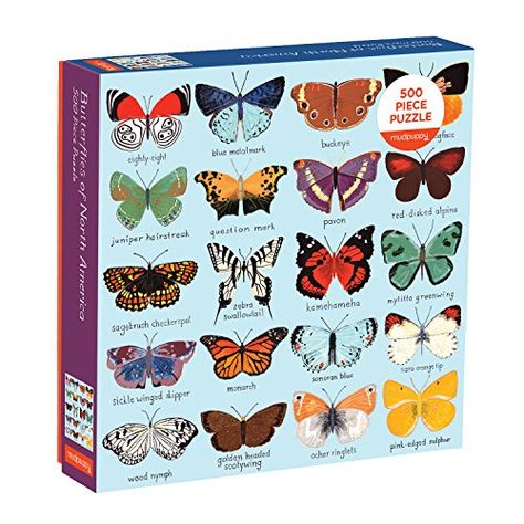 $14 500 Mudpuppy Butterflies of North America Family Jigsaw Puzzl... https://smile.amazon.com/dp/0735353239/ref=cm_sw_r_pi_dp_U_x_w8dnCb32VTXQK Different Kinds Of Butterflies, Kinds Of Butterflies, Butterfly Puzzle, Butterfly Family, Family Puzzle, Types Of Butterflies, Art Papillon, Family Puzzles, 500 Piece Jigsaw Puzzles