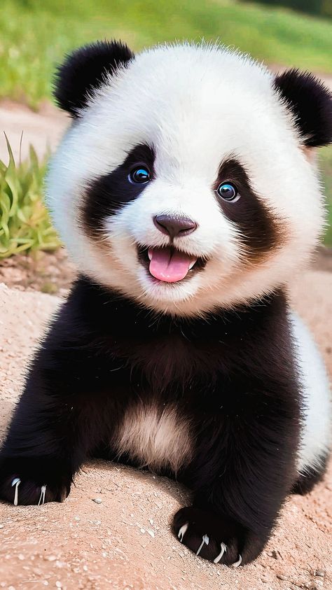 Panda Bears Wallpaper, Panda Background, Baby Panda Bears, Cutee Animals, Panda Bears, Cute Animal Clipart, Bear Pictures, Panda Love