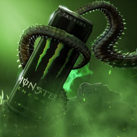 This design for inspiration Energy Drink Ads Creative Advertising, Monster Energy Poster, Beer Advertising, Sports Design Inspiration, Social Media Advertising Design, Punk Shoes, Brand Presentation, Motion Design Animation, Idea Design