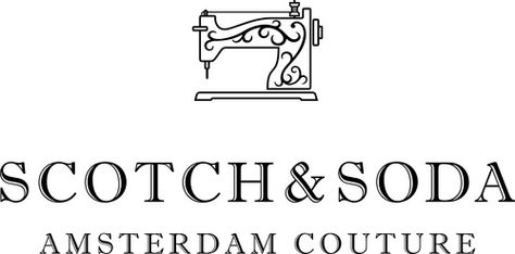 scotch & soda logo | Flickr - Photo Sharing! Soda Brands, Scotch And Soda, Restaurant Concept, Brand Magazine, Amsterdam City, Propaganda Posters, Scotch Soda, Scotch & Soda, Cool Names