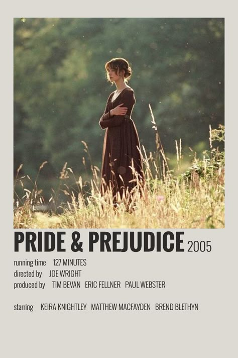 Pride And Prejudice Minimalist Poster, Pride And Prejudice Polaroid Poster, Comfort Films List, Minimalistic Film Posters, Posters On Wall Bedroom Minimalist, Alternative Minamilist Movie Covers, Mini Movie Poster, Polaroid Posters Movies, Alternative Minimalist Album Covers Movies