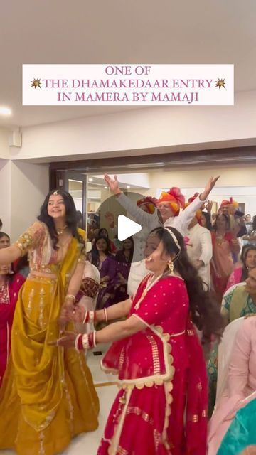 TEAM PRETTY MOVES on Instagram: "💥 BEST MAMERA ENTRY TILL DATE 💥   Song By :- @aishwaryabhandari9  Choreography by:- @mahek2708   #mamera #wedding #weddingdance #mameradance #mayra #mayramashup" Mayra Function Dress Theme, Mayara Function Dress, Mayra Function Decoration, Mayra Decoration, Mayra Function Dress, Mayra Decor, Wedding Entries, Simple Mehndi Dresses, Wedding Entry