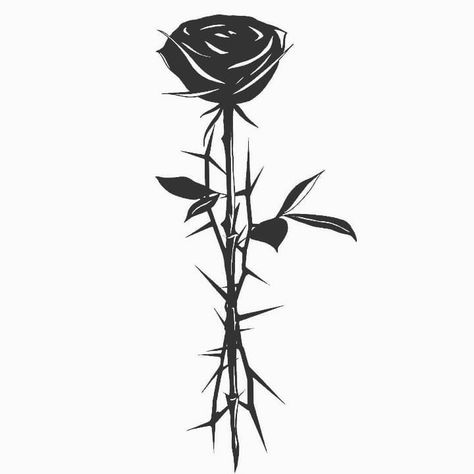 Thorn Tattoo, Rose Flower Tattoos, Armband Tattoos, Hand Tats, Biomechanical Tattoo, Greek Tattoos, Just Ink, Black Ink Tattoos, Tattoo Stencils