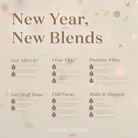 Young Living Education’s Instagram profile post: “New year, new you! Here are some blends as you start 2021!” Citrus Fresh Essential Oil, Diffuser Blends Young Living, Christmas Diffuser Blends, Young Living Oils Recipes, Essential Oils Focus, Doterra Diffuser Blends, Essential Oil Combinations, Essential Oil Diffuser Blends Recipes, Young Living Essential Oils Recipes