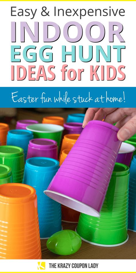 Egg Hunt Indoors, Easy Easter Activities For Kids, Easter Kids Activity, Fun Egg Hunt Ideas, Easter At Home Ideas, Easter Holiday Ideas, Easter Bday Party, Indoor Egg Hunt, Easter Obstacle Course