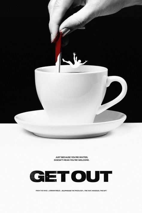 Movie Laptop Wallpaper, Get Out Movie, Get Out 2017, Film Posters Art, Best Movie Posters, Desain Editorial, Film Poster Design, Image Film, Film Posters Vintage