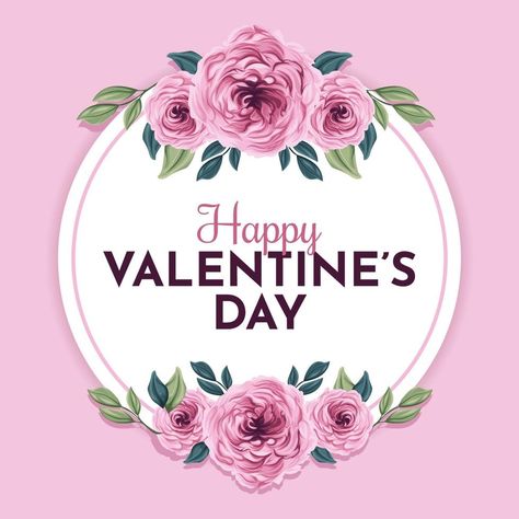 Happy Valentine's Day with Beautiful Flower Frame Valentines Wishes, 2022 Background, Valentines Day Images, Valentines Quotes, 2024 Wishes, Happy Valentines Day Wishes, Images For Valentines Day, Valentine Messages, Happy Valentines Day Images