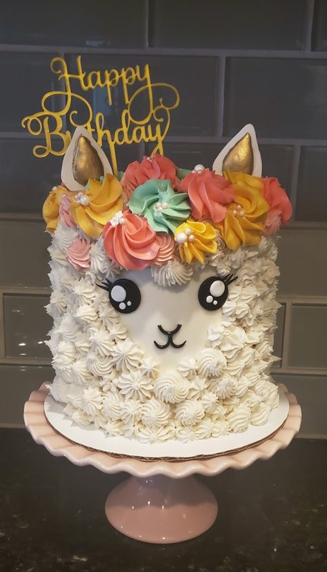 Llama Llama Birthday Party, Lamma Birthday Theme, 10 Birthday Cake Girl, Llamacorn Birthday Cake, Lama Birthday Party, Lama Birthday Theme, Llama Unicorn Cake, Llama Smash Cake, Lama Cake Ideas