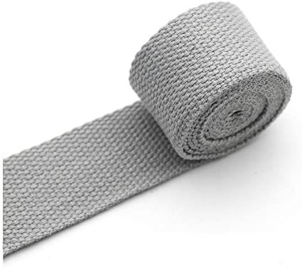 Amazon.com: Aumey Cotton Webbing，Webbing Bag Handles, Bag Strap for Tote Bag Upholstery Webbing，78 Inch (Grey, Width=1.5 inch) Upholstery Webbing, Bag Handle, Amazon Art, Sewing Stores, Bag Straps, The Amazon, Crafts Sewing, Upholstery, Handles