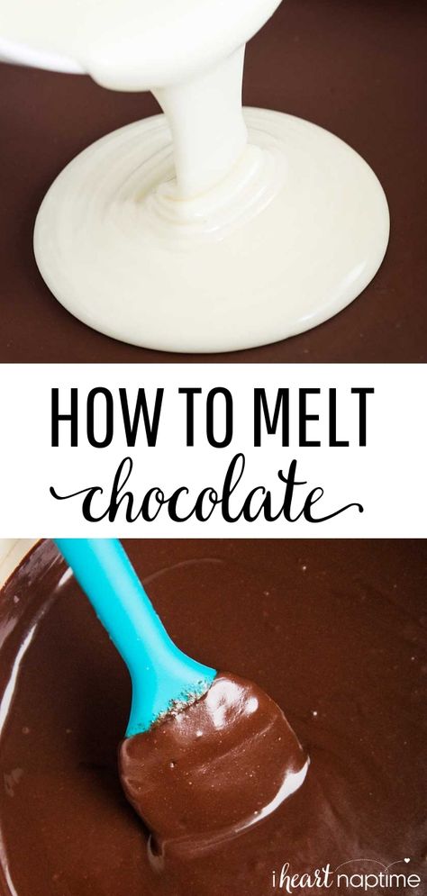 Melt Chocolate For Dipping, How To Melt Chocolate, Melt Chocolate In Microwave, Chocolate Tempering, Milkshake Recipe Chocolate, Wilton Candy Melts, Baking Easy, Chocolate Work, Candy Truffles