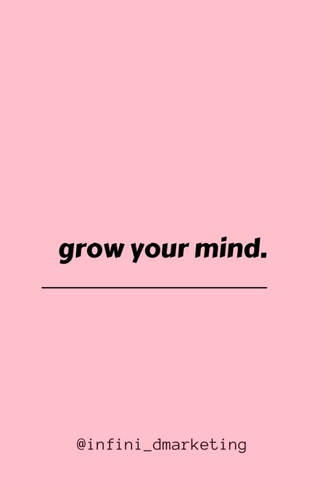 Pink, black, aesthetic pink, aesthetic black, positive quotes #bossbabe quotes #feminism #girlboss #girlpower #girlceo Grow Mentally, Nubian Goddess, Pink Quotes, Mindfulness Quotes, Growth Mindset, Leadership, Vision Board, Inspirational Quotes, Mindfulness