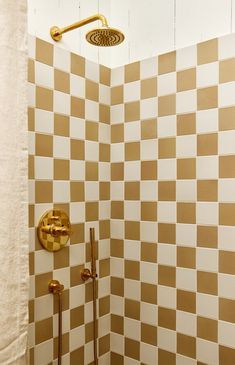 Cool Floor Tile Designs, Knotty Pine Walls, Pink Tub, Checkerboard Floor, Bungalow Renovation, Pine Walls, Red Bar, Kitchen Floor Tile, Checkerboard Pattern