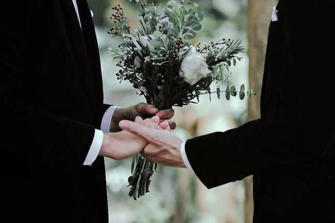 We Found Love, Gak Ada, Gay Aesthetic, Gay Marriage, Gay Wedding, Hold My Hand, Couple Aesthetic, Hopeless Romantic, Danganronpa