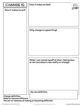 Dealing With Change, Cbt Activities, Group Therapy Activities, Focus Energy, Emotions Activities, Mental Health Activities, Counseling Resources, Create Change, Group Therapy