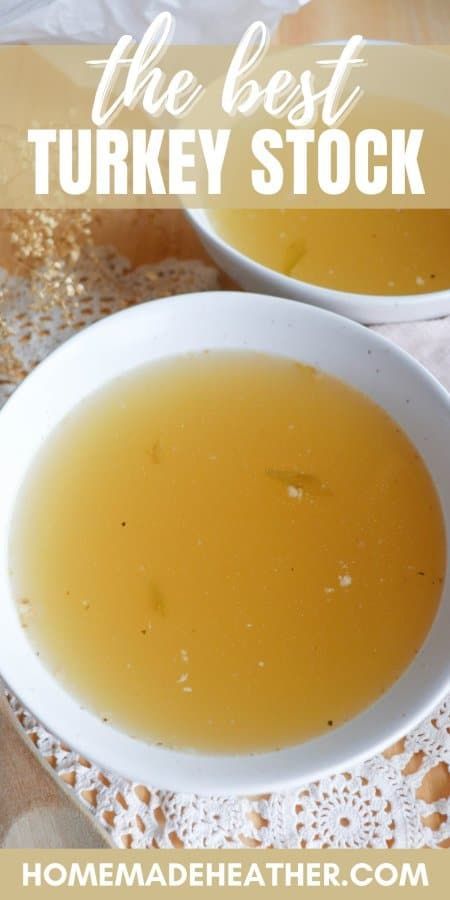 This is seriously the best homemade turkey stock – it’s the perfect recipe for leftover turkey bones and makes the most delicious homemade broth! Turkey Stock Crockpot, Homemade Turkey Bone Broth, Homemade Turkey Soup Bone Broth, Homemade Turkey Broth How To Make, How To Make Broth From Turkey Bones, How To Make Turkey Broth From Bones, Making Soup From Turkey Bones, Make Turkey Stock, What To Do With Turkey Bones