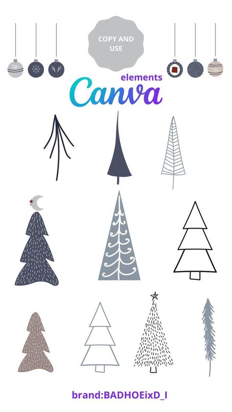 Winter Elements for Canva by Iryna Danyliuk gfxelements #canvadesign #elementscollection #canvaarcode #canvabrasil #canvaaestheticelement Diy Christmas Decorations Dollar Store, Canva Christmas, Winter Elements, Canva Elements Keyword, Handmade Christmas Crafts, Graphic Design Elements, Canva Elements, Canva Tutorial, Charts And Graphs