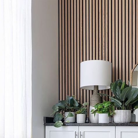 WVH®📍Interior Inspiration on Instagram: "@Ziegel_design bringing the outdoors in with a touch of natural beauty! 🌿⁠ ⁠ Our Acupanel® Contemporary Oak Acoustic Wood Wall Panels complemented by these lush greens add a refreshing vibe to any space 🌳✨ ⁠ ⁠ #NatureMeetsDesign #InteriorDesign #IndoorGreenery #TheWoodVeneerVub #WVH #Livingroom #Acupanel #home #decor #homedecor #wallpanels #wallpanelling" Acoustic Wood Wall Panels, Wood Wall Panels, Wood Panel Walls, Lush Green, Wall Panels, The Outdoors, Wall Paneling, Interior Inspiration, Wood Wall