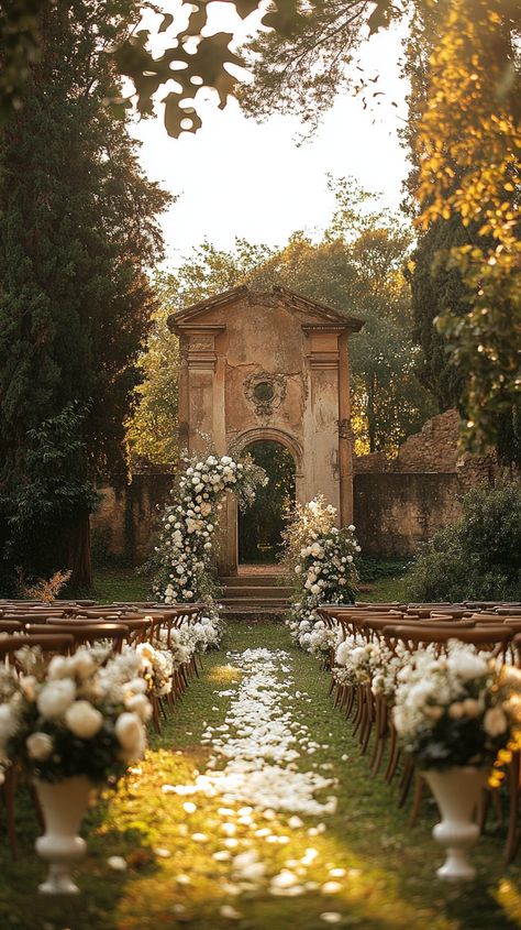 Capture the magic of an Enchanted Girona Wedding! 🌸 Lush gardens and vintage charm create a romantic setting perfect for vows. Let us immortalize your love story with breathtaking videography. #Midjourney #GironaWedding #LoveInBloom #VintageCharm Breathtaking Wedding Venues, Wedding Venue Whimsical, Forest Castle Wedding, Gothic Southern Wedding, Garden Aesthetic Wedding, Wedding In A Cave, Wedding Venues Nature, Intimate Garden Wedding Ideas, Fantasy Wedding Venue Ideas