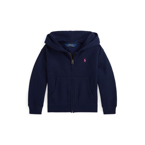 Fleece Full-Zip Hoodie Ralph Lauren Hoodie, Chill Fits, Women Hoodies Sweatshirts, Hoodie Girl, Polo Dress, Full Zip Hoodie, Fleece Hoodie, Girls Tshirts, Newport