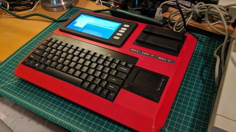 90s Computer, Combat Robot, Raspberry Pi Computer, Pi Computer, Computer Nerd, Wood Putty, Retro Tech, Retro Gadgets, Electronics Mini Projects