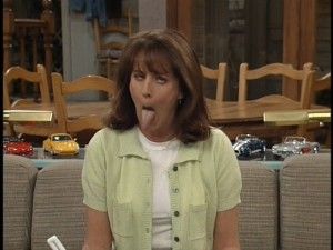 Patricia Richardson makes a goofy face in... the blooper reel. How'd you know? Oh right, it's the only extra. Patricia Richardson Home Improvement, Master In The House Variety Show, Roadhouse Patrick Swayze, Rebecca Donaldson Full House, Gerry Rafferty Right Down The Line, Patricia Richardson, James Hong, Home Improvement Tv Show, Tim Allen