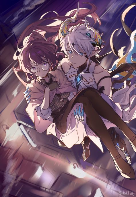 Honkai Impact Kiana Kaslana, Kevin Kaslana, Anime Fanart Drawing, Kiana Kaslana, Manga Love, Honkai Impact, Apa Aja, Anime Couples Drawings, Anime Ships