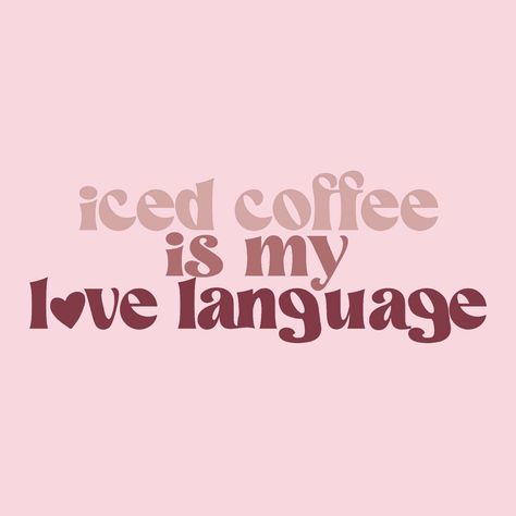 On a scale of 1 to 10 how much do you love iced coffee? 💖❄️☕️ #art #icedcoffee #icedcoffeelover #graphicdesign #stickers #lovelanguage… | Instagram Sweet Butter Cream Frosting, Pink Coffee Aesthetic, Cute Food Quotes, Sweet Birthday Cake, Butter Cream Frosting, Fitness Vision Board, Sweet Butter, Coffee Shop Aesthetic, Sweet Birthday