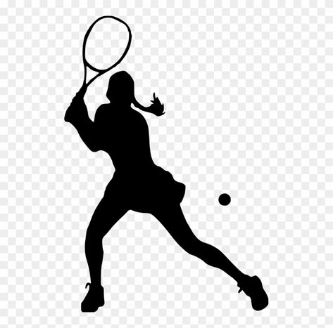 Soft Tennis, Table Tennis Player, Badminton Sport, Female Tennis, Tennis Party, Sports Clips, Female Soccer Players, Female Cartoon, Silhouette Png