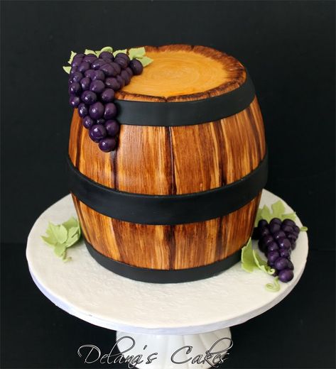 Wine Barrel Wedding Cake, Wine Theme Cakes, Barrel Wedding Cake, Wine Wedding Cake, Maleficent Cake, Gatsby Cake, Outdoor Wedding Cake, Mad Hatter Cake, Wine Barrel Wedding