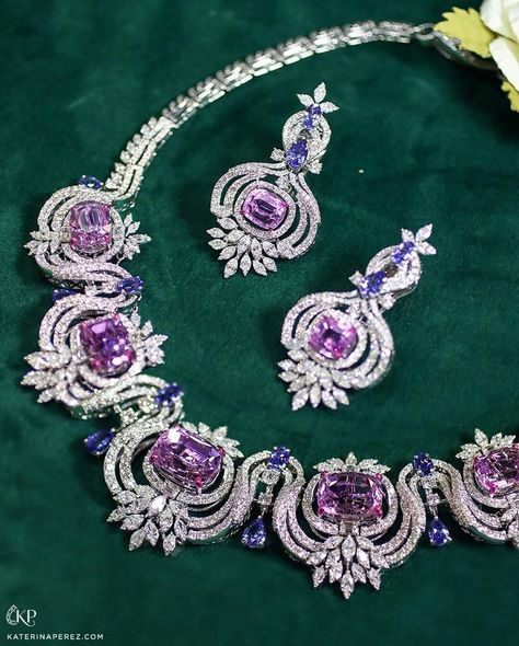 Vijay Gems & Jewellery (@vijaygemsandjewellery) • Instagram photos and videos Poetic Art, Haute Jewelry, Neck Pieces Jewelry, Cross Jewelry Necklace, Diamond Jewelry Set, Jewellery Design Sketches, Fancy Jewellery Designs, Stone Jewellery, Fancy Jewellery