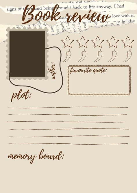 This is a template for your reading journal, bullet journal, ... You can insert the book cover, author, ratings, your personal favourite quote, the plot. Furthermore you have the option to create a memory board by drawing scenes or characters from your book or by putting in pictures that remind you of the book. Rating Books Journal, Good Notes Book Review Template, Book Review Journal Template, Ipad Reading Journal, Reading Journal Cover Page Digital, Book Journal Cover Page Digital, Book Journal Ipad, Book Rating Bullet Journal, Digital Book Journal Template