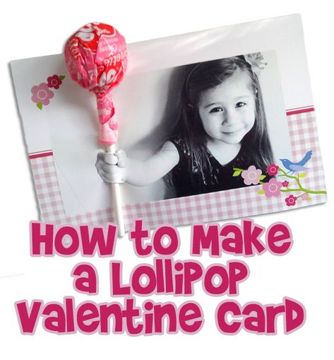 Lollipop Valentine, Invitation, or Thank You Card Lollipop Invitations, Lollipop Craft, Valentine Worksheets, Homemade Valentines Day Cards, Valentine Invitations, Valentine Favors, Valentine Picture, Homemade Valentines, Valentine Box