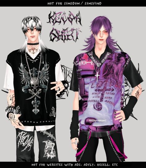 Sims 4 Cc Clothes Grunge Guy, Y2k Mens Sims 4 Cc, Sims 4 Cc Edgy Clothes Male, Sims 4 Male Cc Aesthetic, Sims 4 Cc Goth Men, Kawaii Sims 4 Cc Clothing Male, Sims 4 Alternative Cc Male, Sims 4 Male Punk Cc, Sims 4 Vkei Cc Clothes