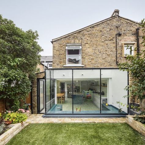 Frameless Glass Roofs & Vertical and Horizontal · 1st Folding Sliding Doors Wraparound Extension, Glass Box Extension, Frameless Window, Folding Sliding Doors, Terrace Home, Glass Conservatory, Large Open Plan Kitchens, Sliding Folding Doors, Roof Lantern