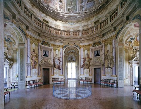 Villa Palladio, Palladian Architecture, Central Hall, Building Map, Andrea Palladio, Villas In Italy, Cafe Terrace, Italian Architecture, Neoclassical