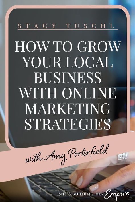 Amy Porterfield, Local Business Marketing, Hustle Money, Entrepreneur Life, Local Marketing, Online Marketing Strategies, Social Media Marketing Business, Income Ideas, Local Business