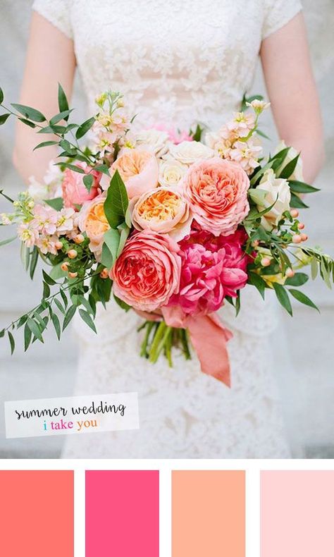 peach pink summer wedding colours | itakeyou.co.uk #weddingtrends #weddingreception #weddingflowers #wedding2019 #coral #livingcoral Peach Beach, Wedding Color Combinations, Peach Wedding Flowers, Wedding Color Scheme, Wedding Colours, Wedding Flowers Summer, Wedding Inspiration Summer, Summer Wedding Colors, Wedding Colour