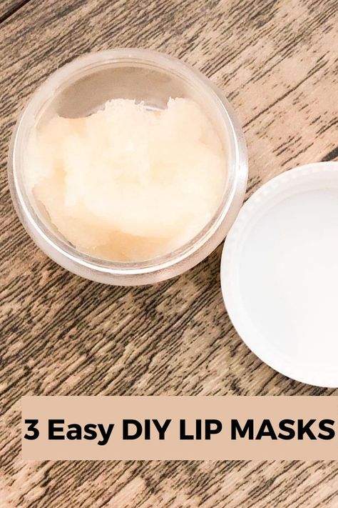 Homemade Lip Masks, Diy Lip Moisturizer Recipes, Diy Overnight Lip Mask Recipe, How To Make Lip Mask Diy, How To Make Lip Sleeping Mask, Lip Mask Diy Hydrating, Lip Masks Diy, Lip Sleeping Mask Diy, Lip Mask Diy Vaseline