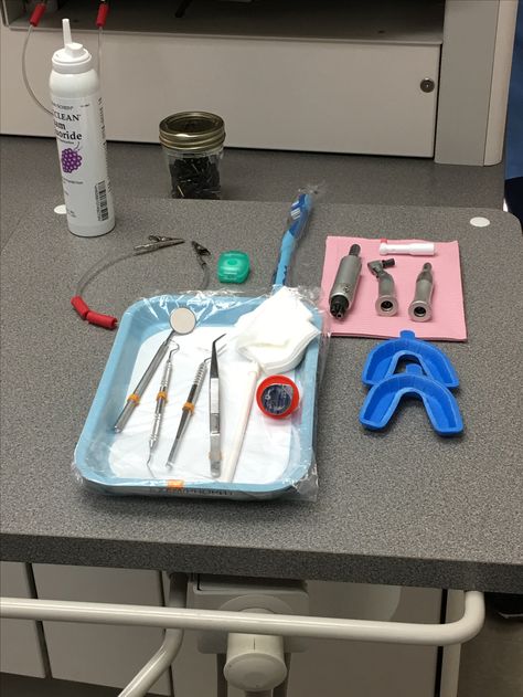 Prophylaxis Set Up.   Dental Assistant, DA, Dental Asst., Tray Set ups, Dental Office, Student, Dental Assisting Training Future Dentist, Dental Assistant Study, Dentist Assistant, Dental Hygiene Student, Dental Assisting, Dental World, Dental Hygiene School, Dental Life, Medical School Motivation