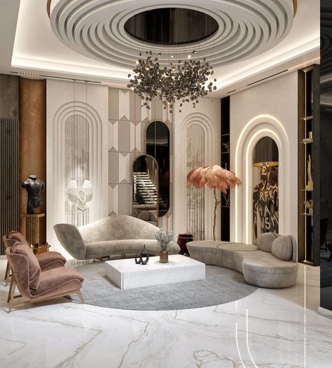 Luxury Ceiling Design, Drawing Room Design, Drawing Room Interior, Lobby Interior Design, Drawing Room Interior Design, Modern Exterior House Designs, Accent Walls In Living Room, Lobby Design, Luxury Homes Interior