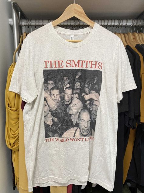 The Smiths Band, The Smiths, 90s Shirts, Vintage Rock, Vintage Band, Design T Shirt, Rock Band, Design Color, Will Smith