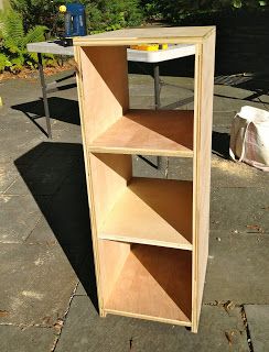 plywood cubby shelf Coloring Book Storage, Play Electric Guitar, Small Office Decor, Cubby Shelves, Outdoor Woodworking Projects, Cube Shelf, Lean To Shed Plans, Craft Table Diy, Cubby Shelf