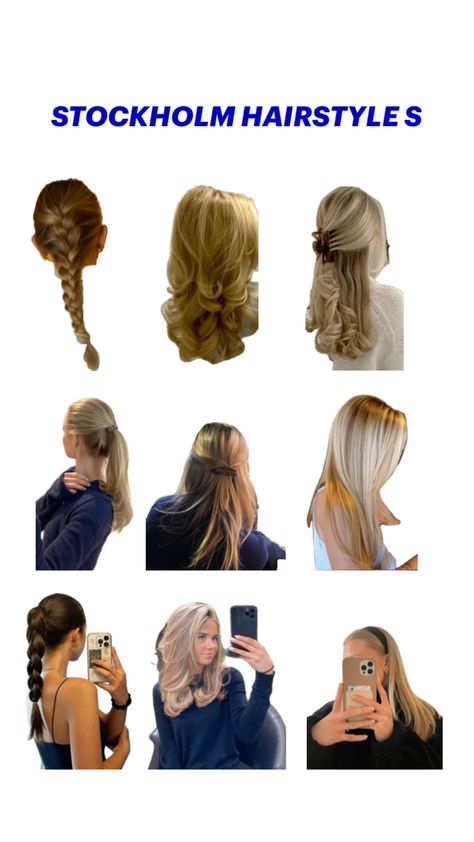 Hair Styles Winter Formal, Serena Van Der Woodsen Hair Layers, Crimped Hair Styles, Scandi Hairstyles, Scandinavian Braids, Stockholm Hairstyle, Blonde Hair School Hairstyles, Serena Vanderwoodsen Hair Tutorial, Stockholm Hair