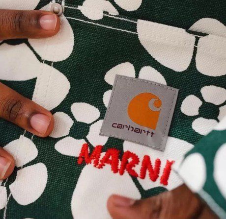 Marni x Carhartt WIP Collection now available online Bootsy Collins, Workwear Brands, Vintage Props, Carhartt Work In Progress, Fashion Deals, Carhartt Wip, American Heritage, Design Graphique, Modern Aesthetics