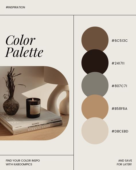 Japandi Color Palette, Color Palette Interior Design, Business Branding Inspiration, Pantone Colour Palettes, House Color Palettes, Color Vibe, Brand Color Palette, Color Palette Design, All Images