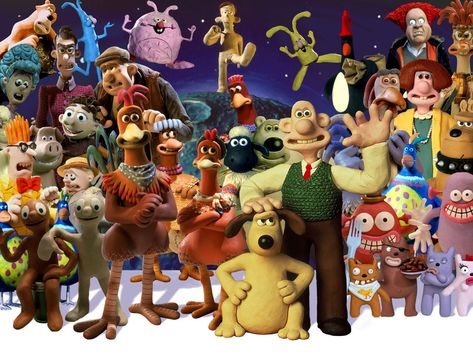 Aardman Chicken Run Movie, Wallace And Gromit Characters, Stop Motion Armature, Run Movie, Nick Park, Nickelodeon Characters, Comic Book Frames, Aardman Animations, Angry Child