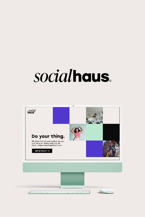 Social Haus | Marketing & Social Media Management Agency | Brand Identity & Logo Design #online🍫. Digital Marketing Brand Identity, Creative Media Logo, Marketing Agency Moodboard, Social Media Management Agency, Marketing Agency Color Palette, Marketing Company Branding, Media Agency Branding, Pr Agency Branding, Marketing Color Palette