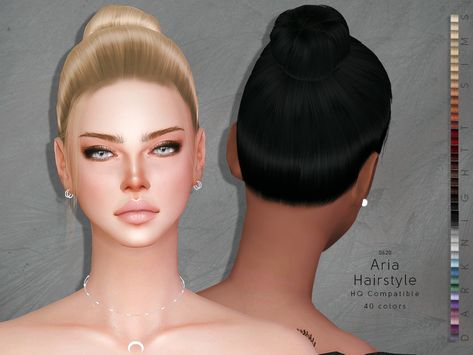 Sims 4 Cc Hair Female Bun, Sims 4 Cc Hair Alpha Bun, Ts4 Wedding Hair, Sims 4 Slick Bun, Sims 4 Cc Slick Back Bun, Sims 4 Hair Bun Cc, Sims 4 Cc Hair Bun Patreon, Updo Sims 4 Cc, Sims 4 Sleek Bun