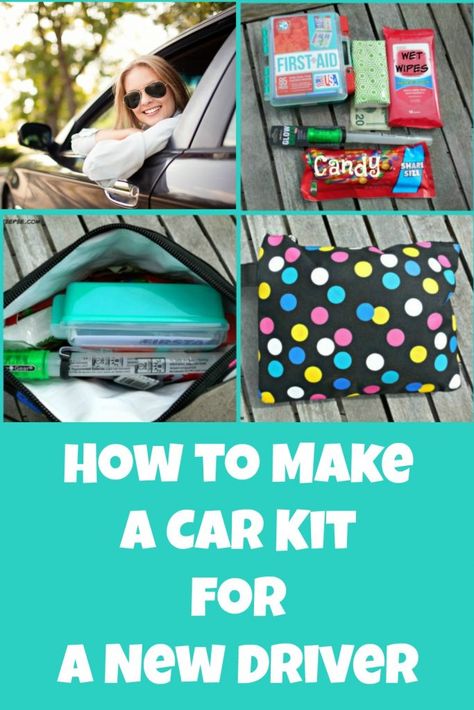 Car Survival Kits, Car Care Kit, Gifts For New Drivers, Car Emergency Kit, First Time Driver, Teen Driver, Car Essentials, Driving Tips, New Driver