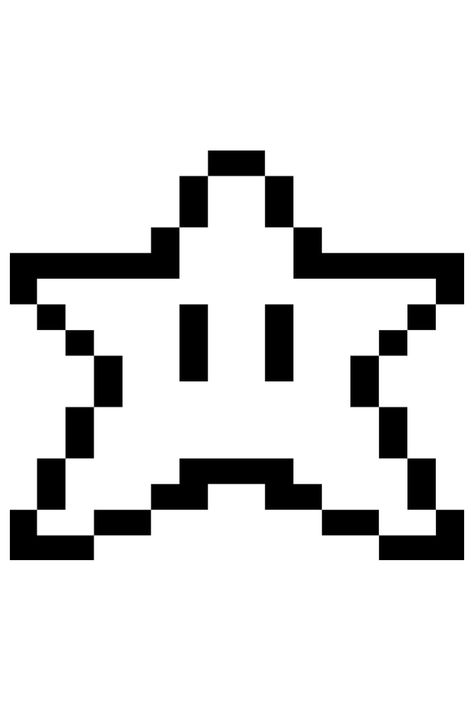 Mario Stars, Pixel Star, Star Mario, Mario Star, Super Star, 8 Bit, Super Mario Bros, Graphic Image, Mario Bros